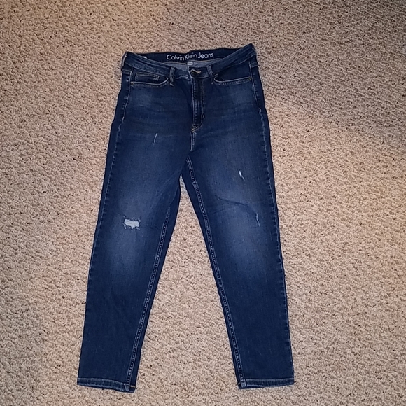 Calvin Klein Jeans Denim - Calvin Klein high rise ankle skinny Jeans